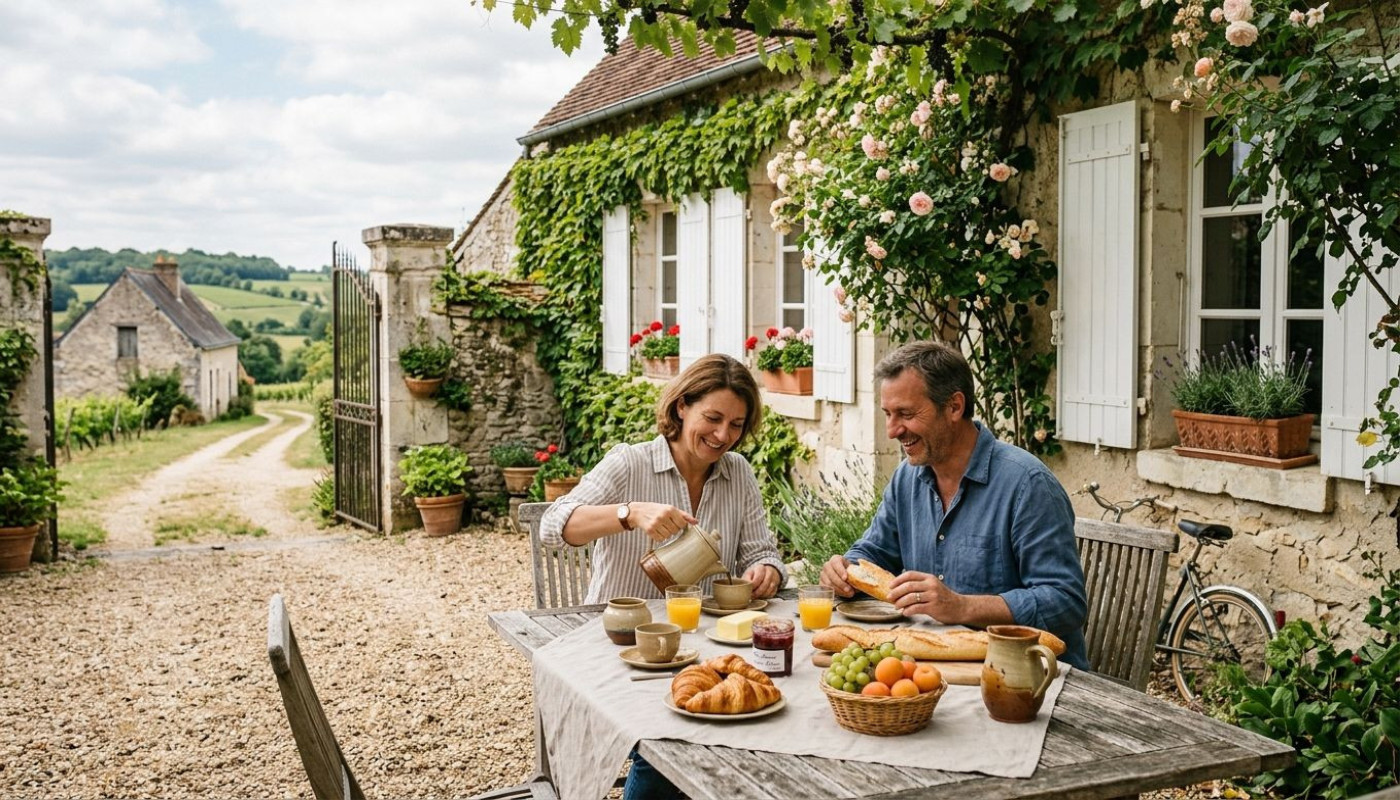 Gîte à Chinon, nouvelle passion française pour l’authenticité en vallée de la Loire